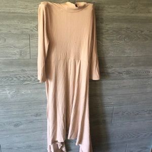 Pink anthropology dress